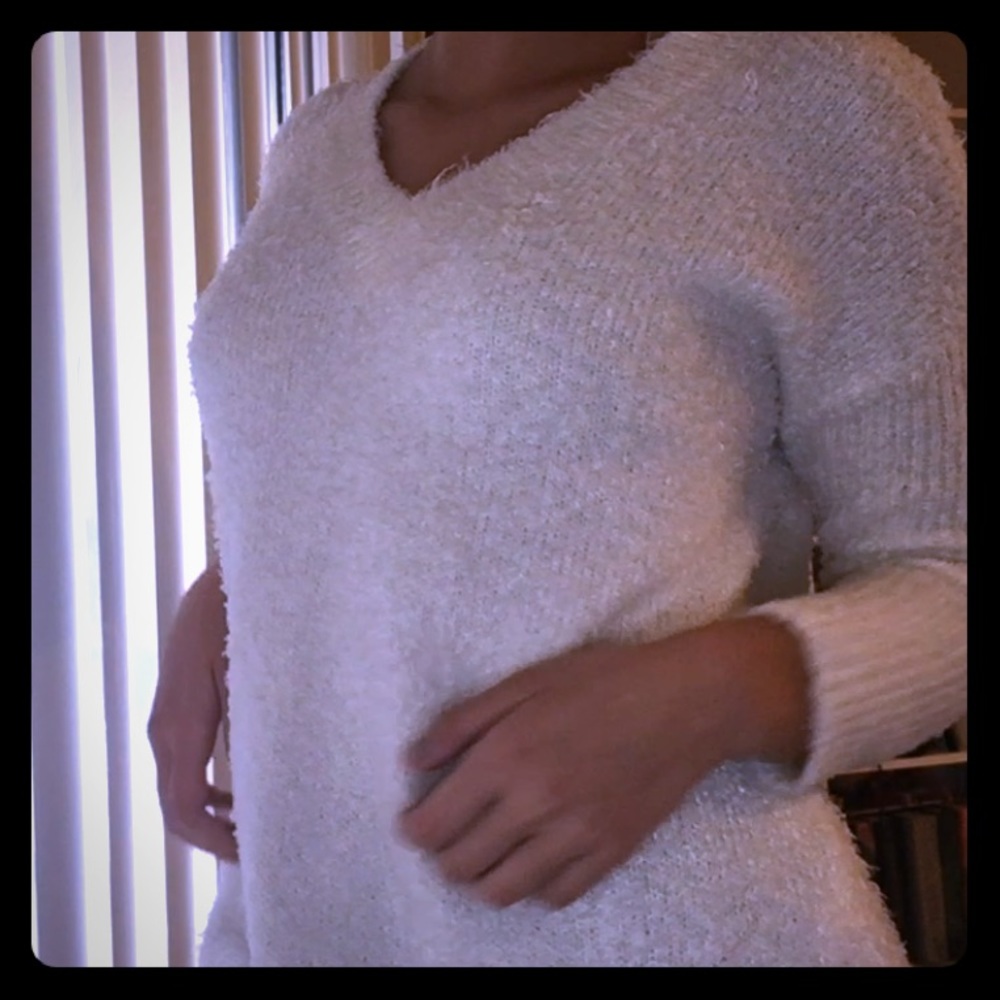 Fuzzy Pullover Sweater